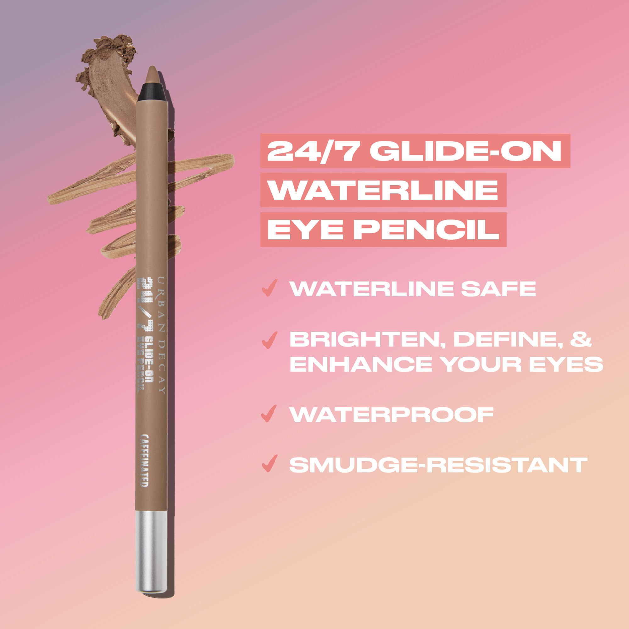 24/7 Waterproof Waterline Eyeliner Pencil