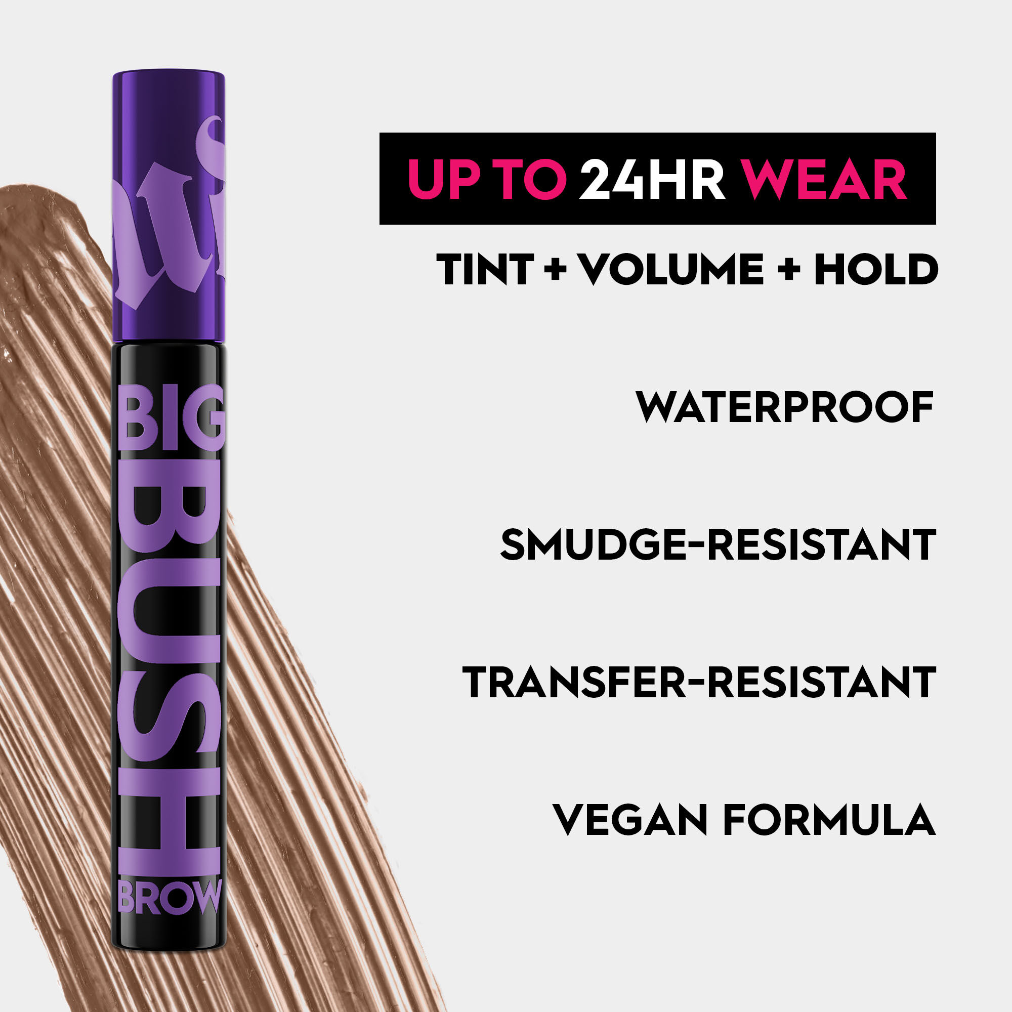 BIG BUSH VOLUMIZING TINTED BROW GEL