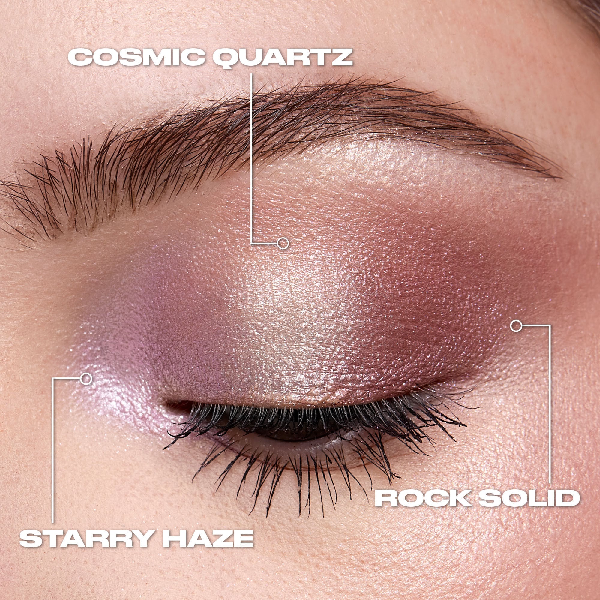 Moondust  Quad Glitter Eyeshadow Palette Gift