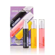 License to Mist-Behave All Nighter Makeup Setting Spray Travel Trio