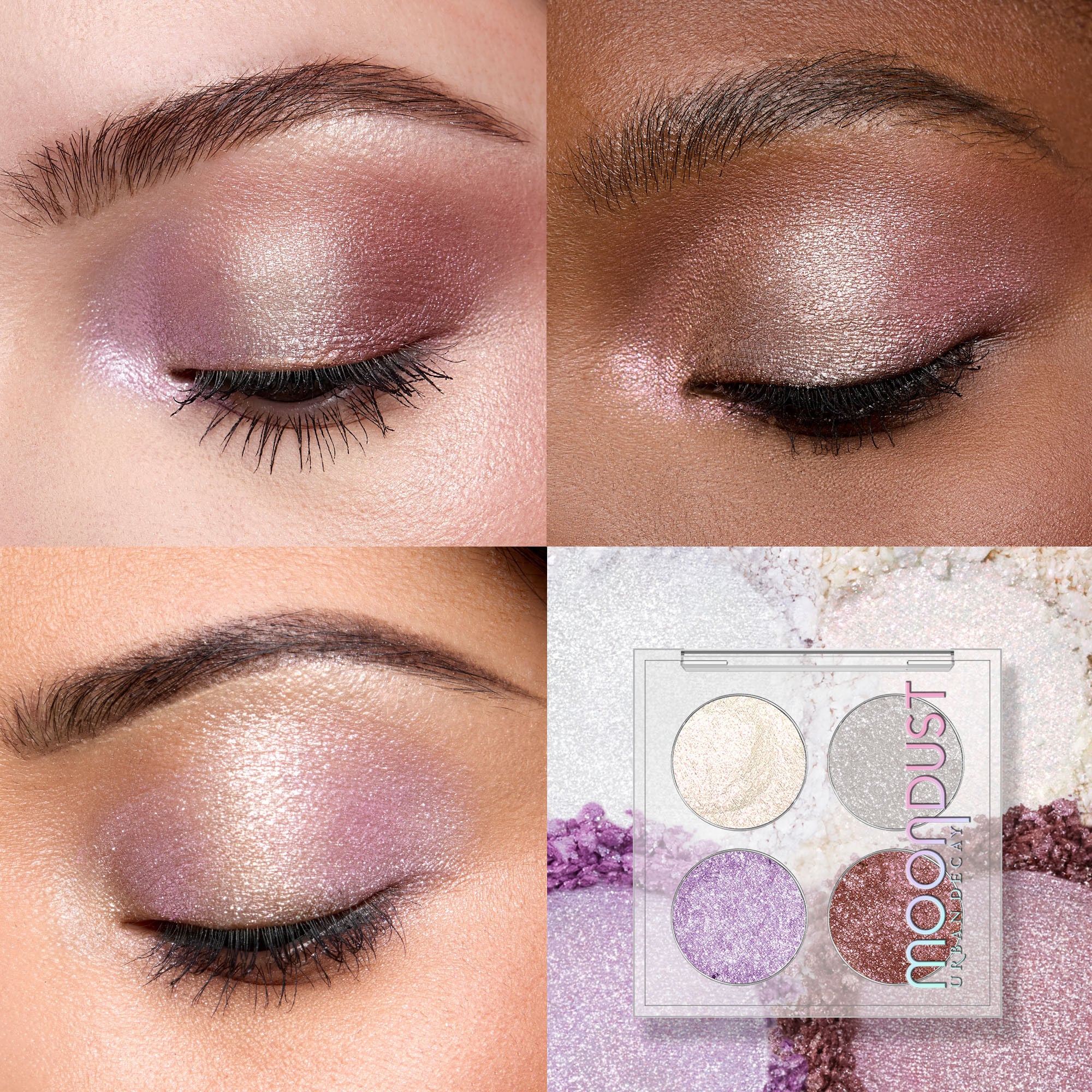 Moondust  Quad Glitter Eyeshadow Palette Gift