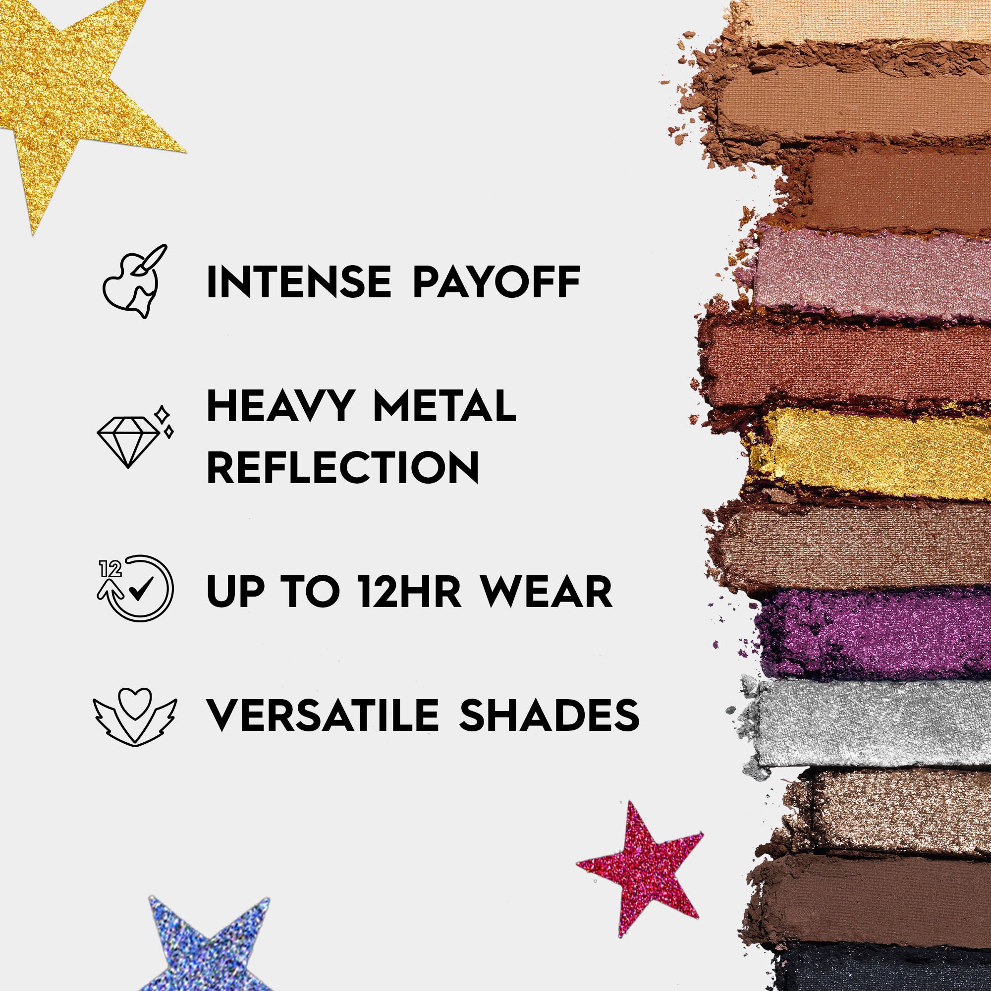 Naked Metal Mania Metallic Eyeshadow Palette