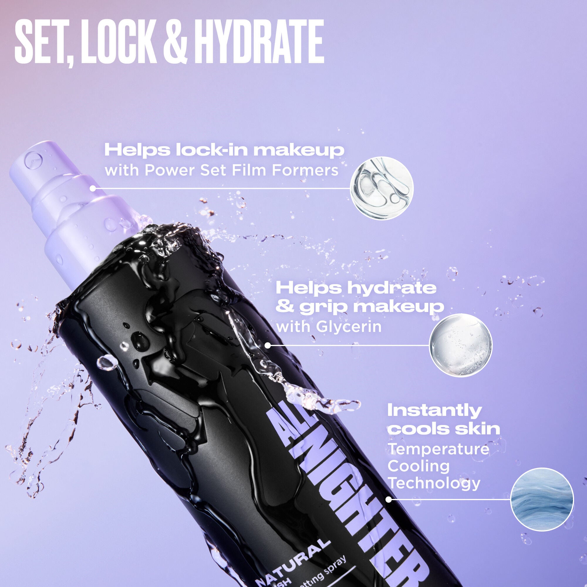 Mini All Nighter Setting Spray Makeup Gift Set Duo