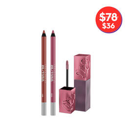 Rosey Nude Lips Holiday Gift Set