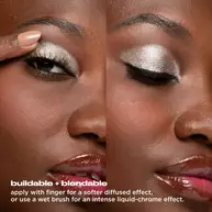 Chrome Melts High-Pigment & Freeze-Dried Metallic Eyeshadow