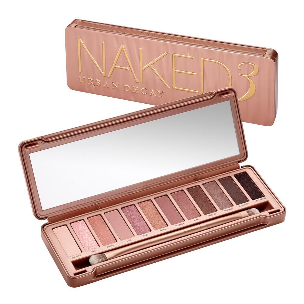 Naked3 Eyeshadow Palette - Pigmented Rose Neutrals - Urban Decay