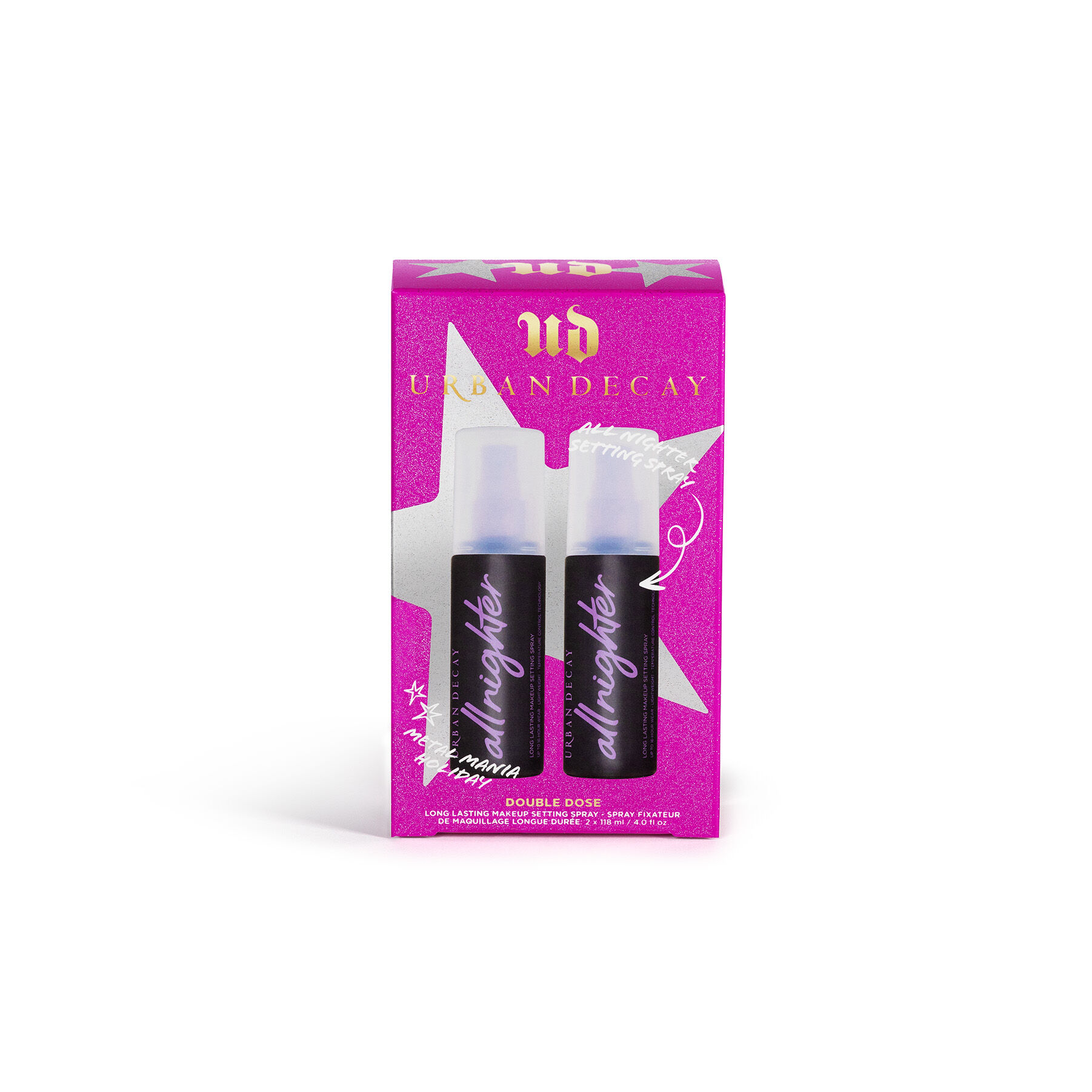 Double Dose All Nighter Setting Spray Holiday Makeup Set Duo