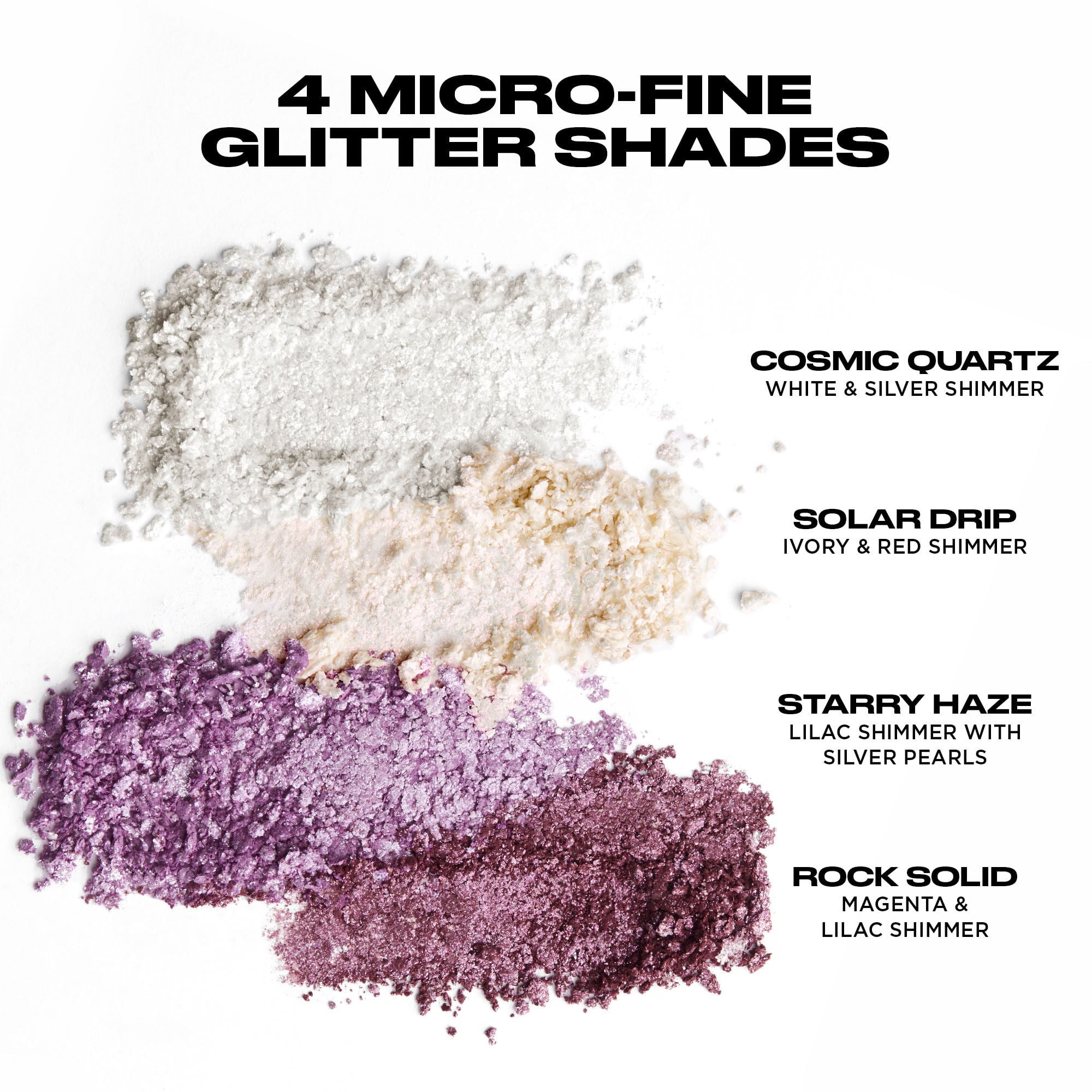 Moondust  Quad Glitter Eyeshadow Palette Gift