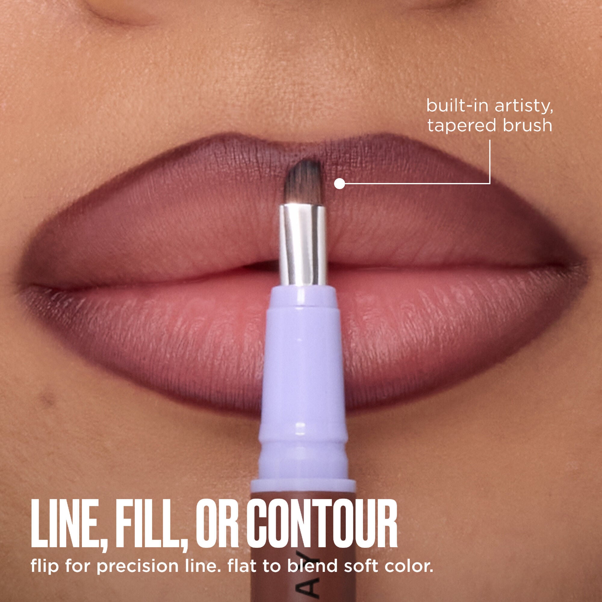 Lip Toy Staining Brush Lip Liner