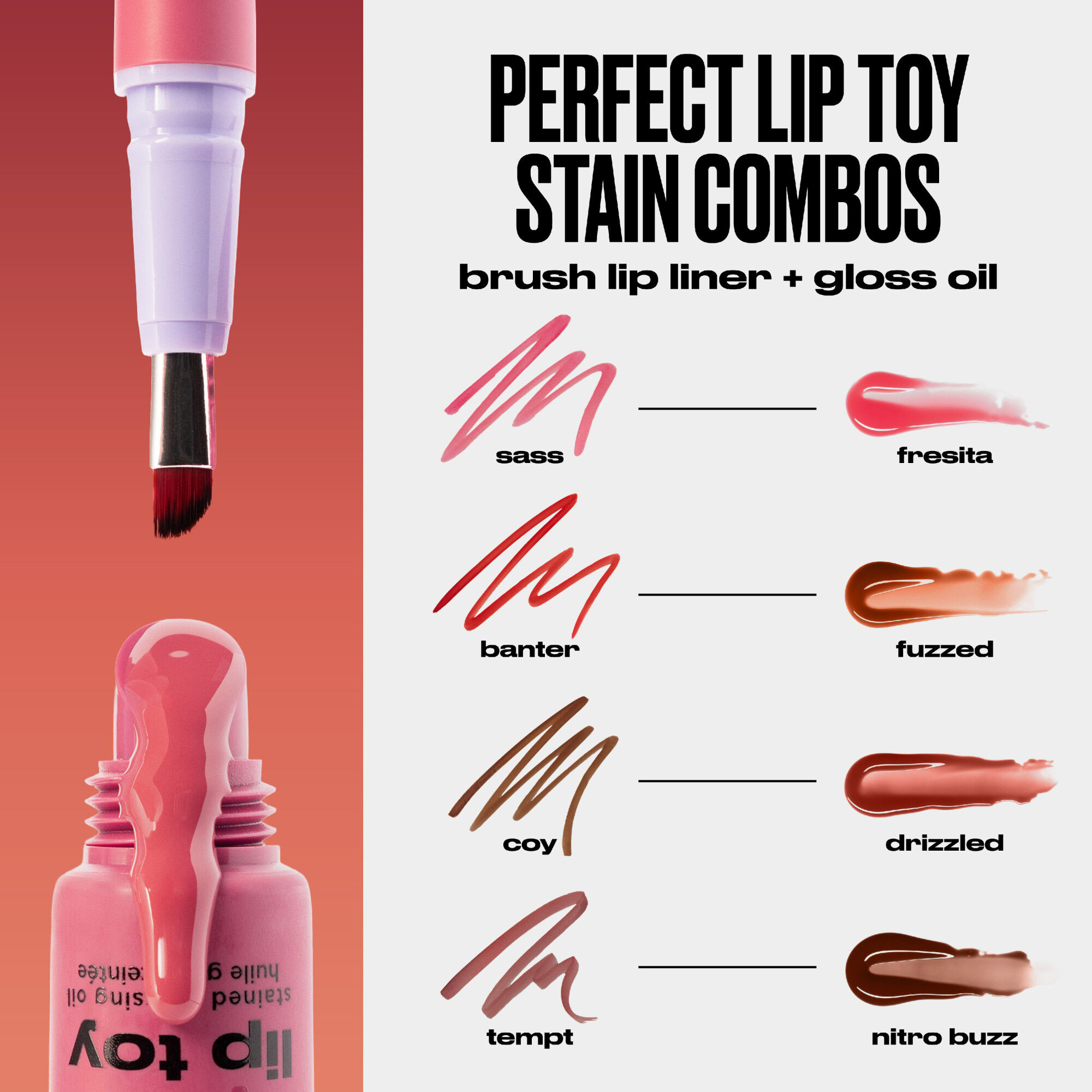 Lip Toy Staining Brush Lip Liner
