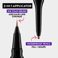 Brow Blade 2-In-1 Eyebrow Pen + Waterproof Pencil