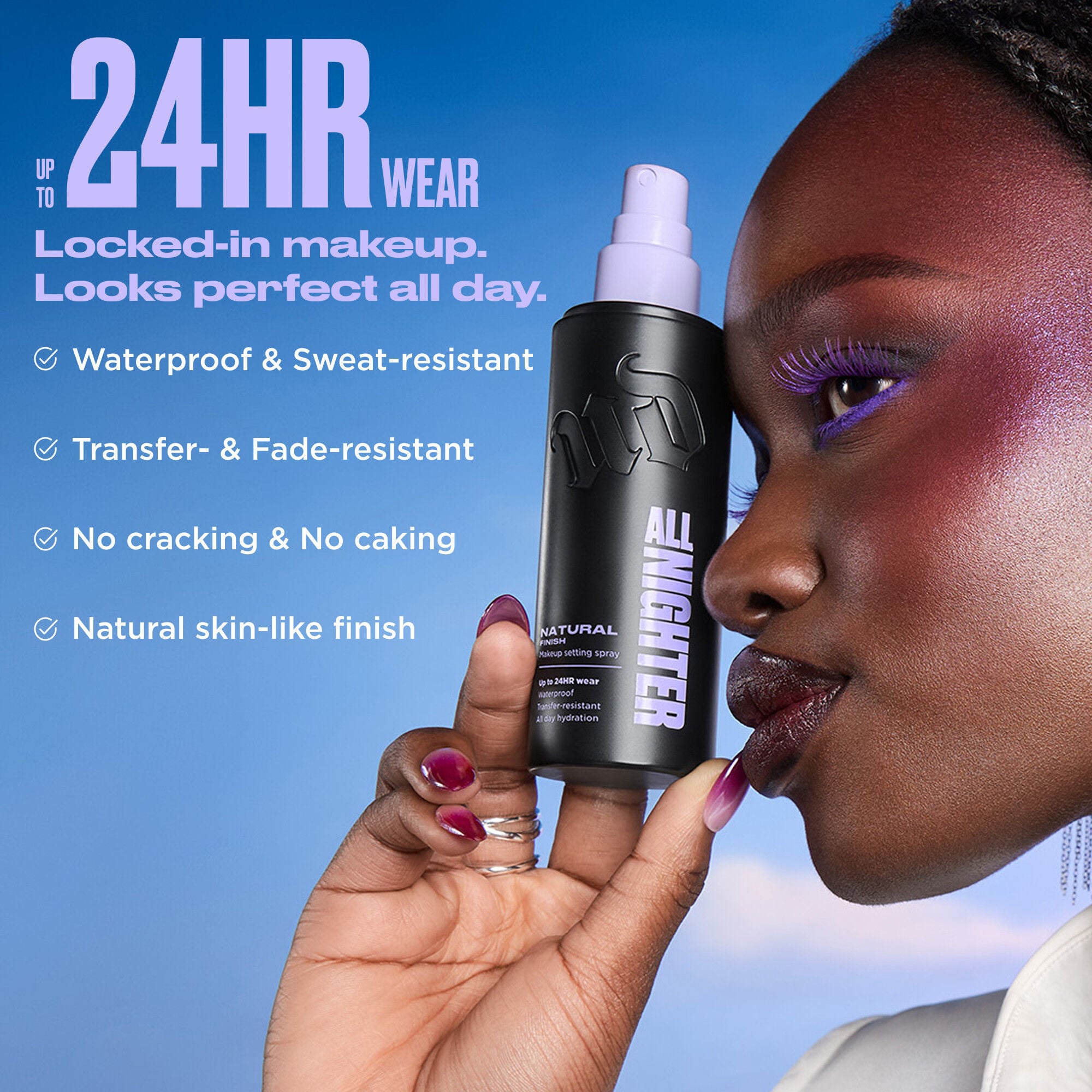 Mini All Nighter Setting Spray Makeup Gift Set Duo