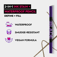 Brow Blade 2-In-1 Eyebrow Pen + Waterproof Pencil