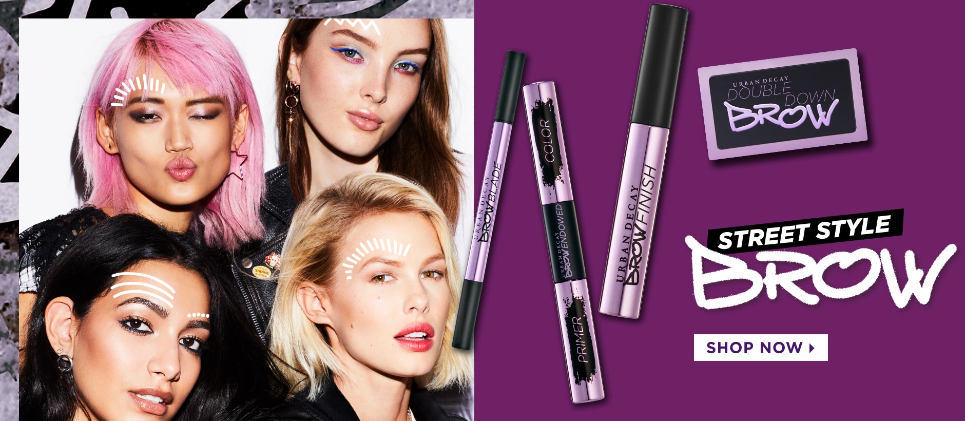 Street Style Brow Collection Eyebrow Urban Decay Cosmetics